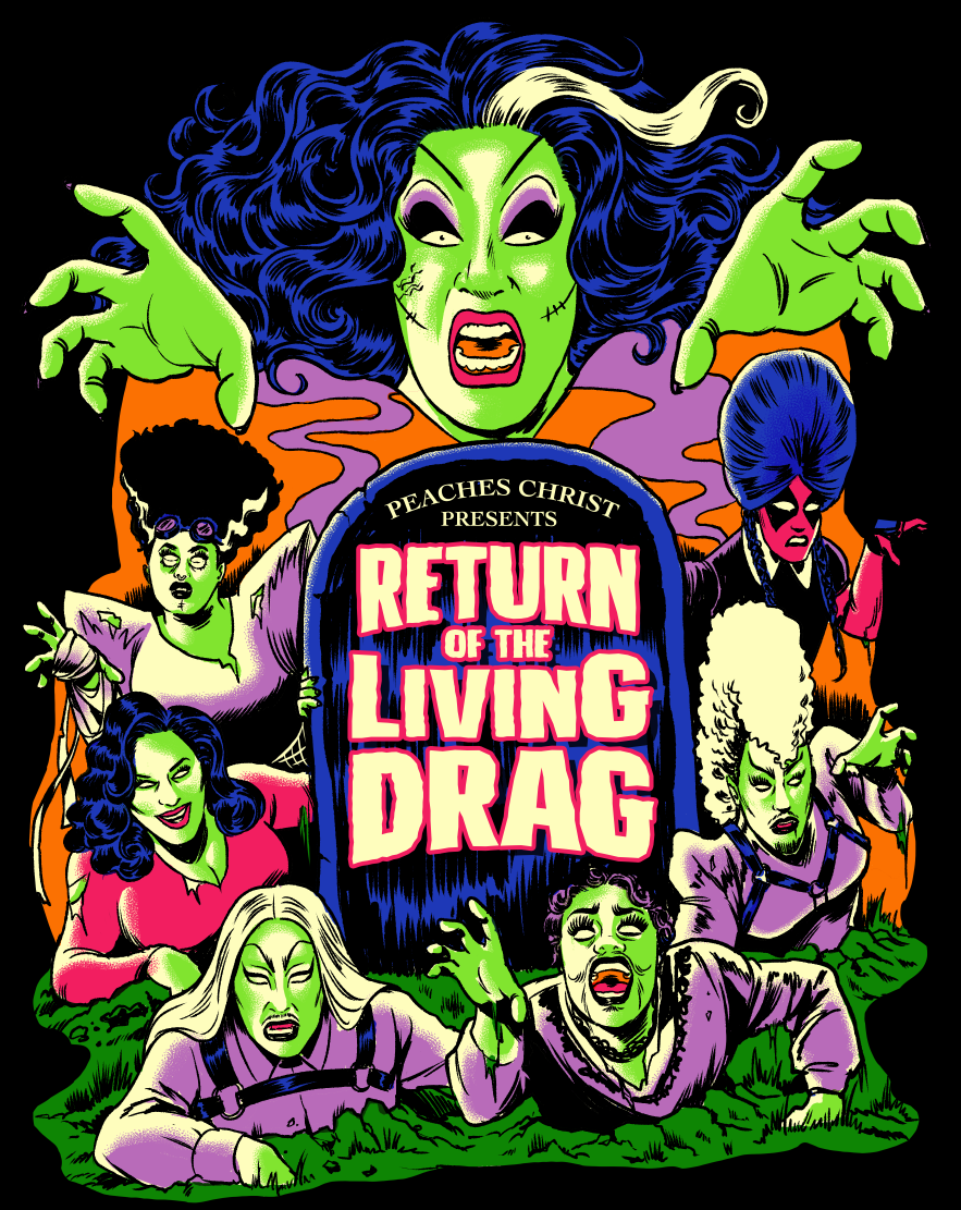 PEACHES CHRIST RETURN OF THE LIVING DRAG SHIRT PREORDER Bay Merch